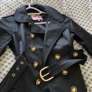 Vintage Juicy Couture trench coat